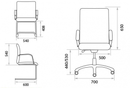 Кресло для руководителя Manager Extra