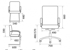 Кресло для руководителя Olympus PXN