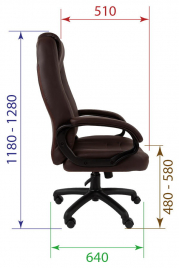 Кресло для руководителя РК 110 ПЛ