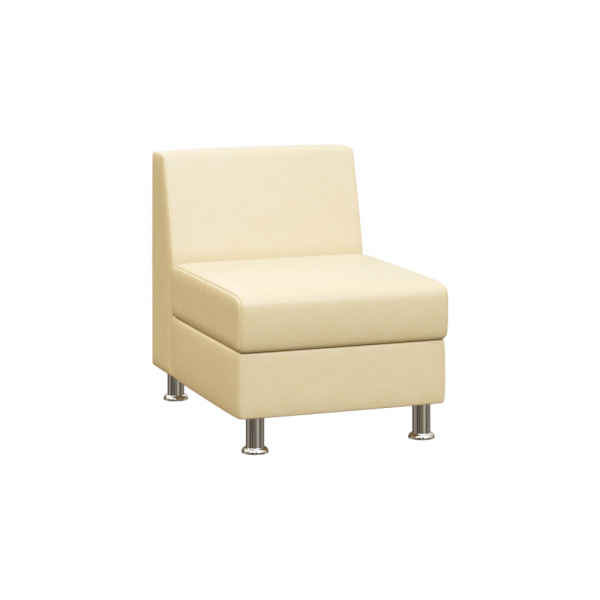 Диван без подлокотников одноместный