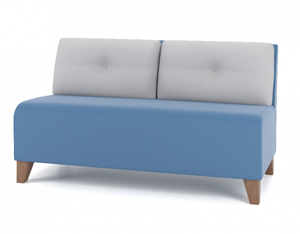 Двухместный модуль со спинкой