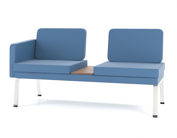 Двухместный модуль со спинкой