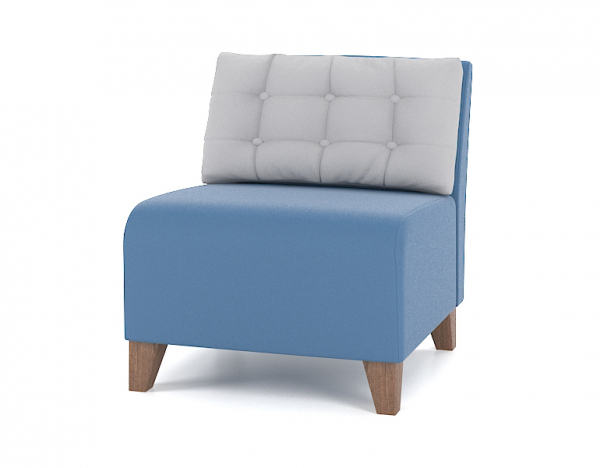 Одноместный модуль со спинкой