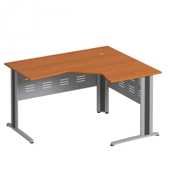 Стол эргономичный правый на металлокаркасе