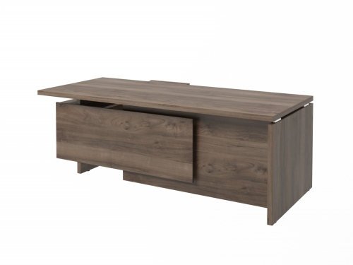 Стол руководителя с опорной тумбой правый