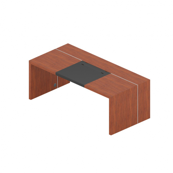 Стол с бюваром и кабель-каналом