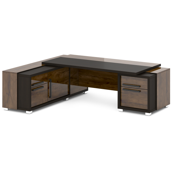 Стол с тумбой и греденцией