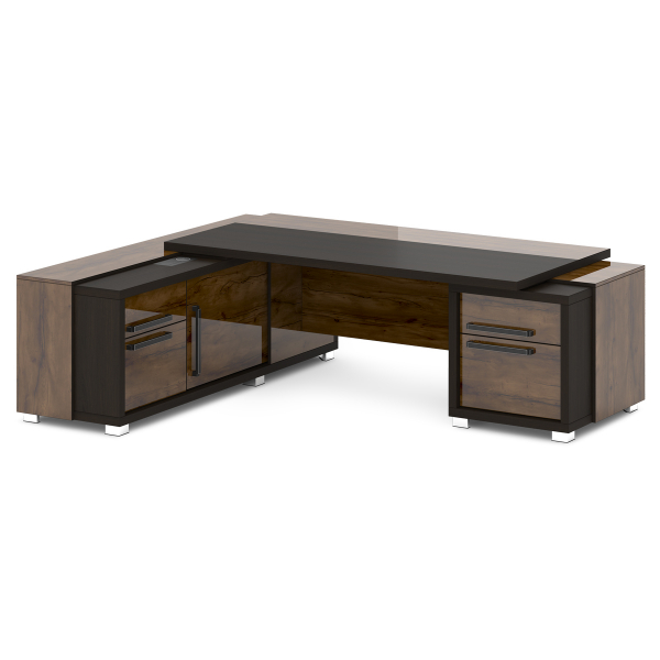 Стол с тумбой и греденцией