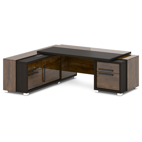 Стол с тумбой и греденцией