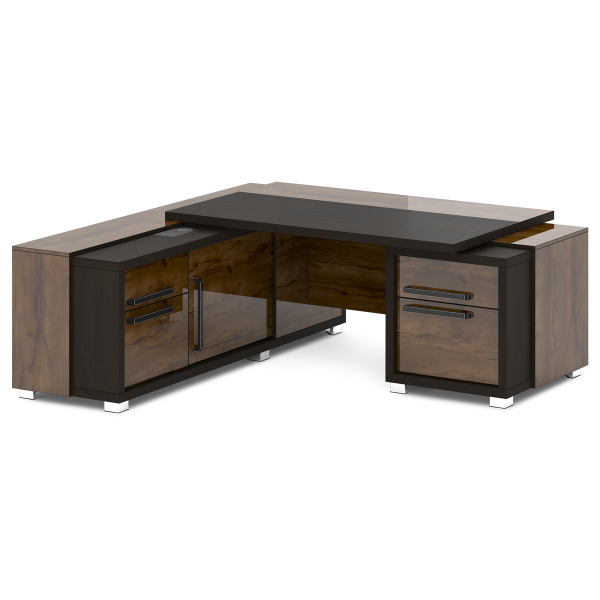 Стол с тумбой и греденцией